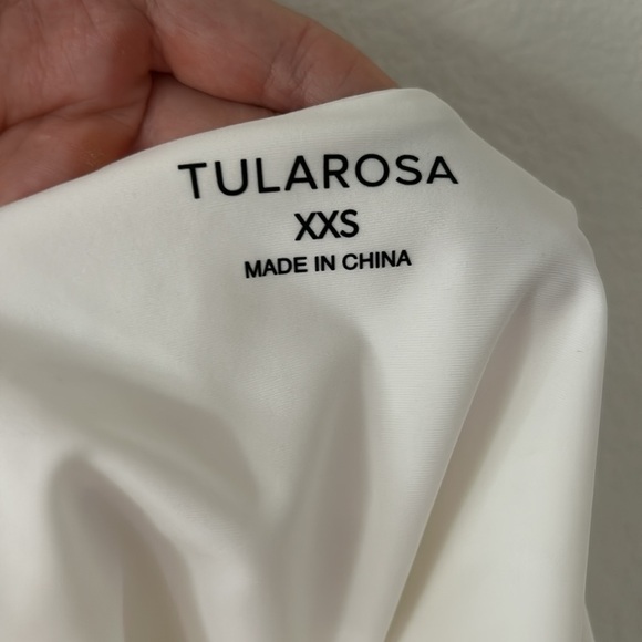 Tularosa x REVOLVE Marnay One Piece Swimsuit in Ivory - Picture 6 of 6